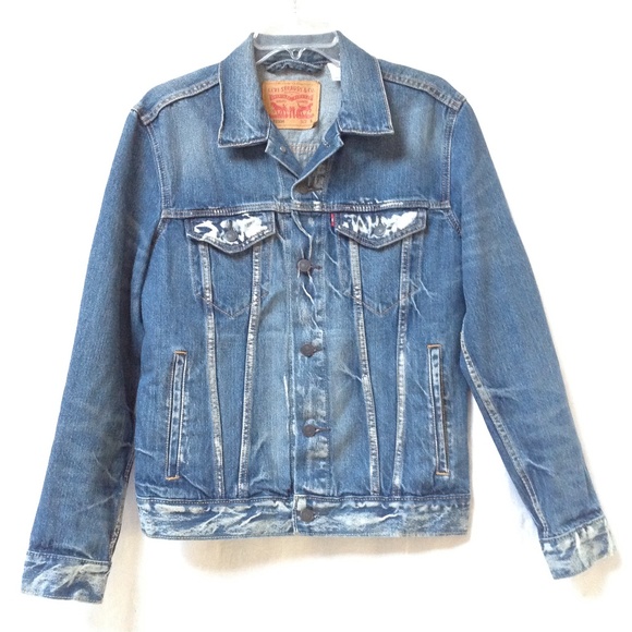 Levis Strauss Jean Denim Trucker Jacket 